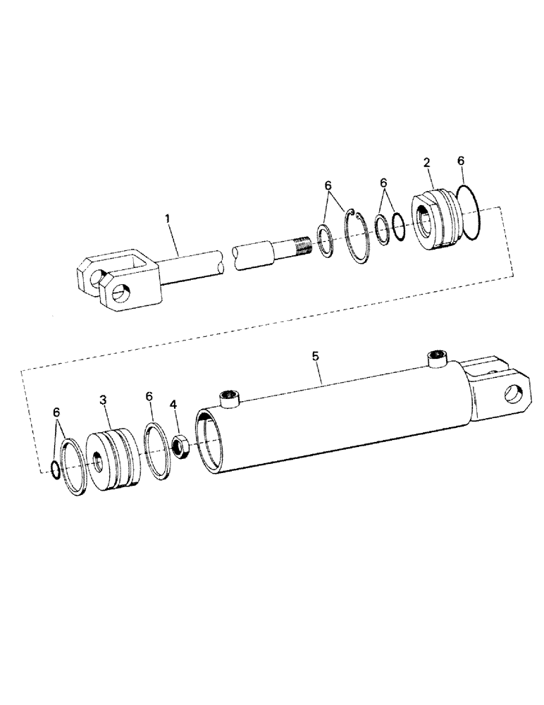 Схема запчастей Case IH ST210 - (08-12) - STEERING CYLINDER, OPTIONAL, USED WHEN NO-SPIN IS INSTALLED (07) - HYDRAULICS