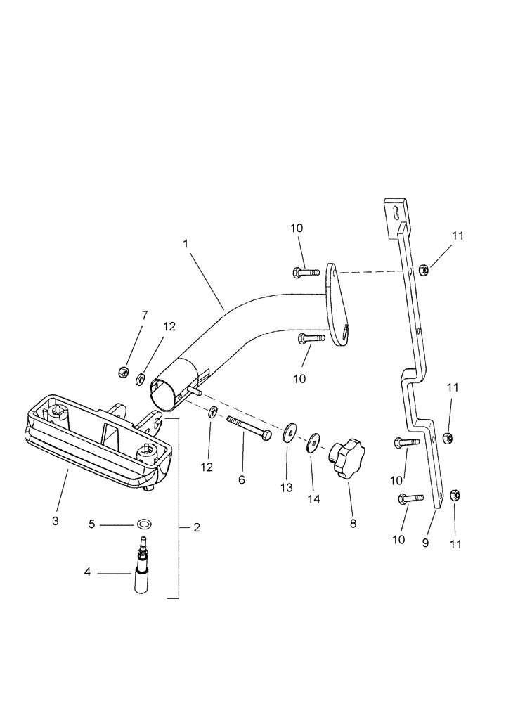 Схема запчастей Case IH 1200PT - (A.50.A[29]) - ADVANCED FARMING SYSTEMS CDU/ECDU MOUNTING A - Distribution Systems