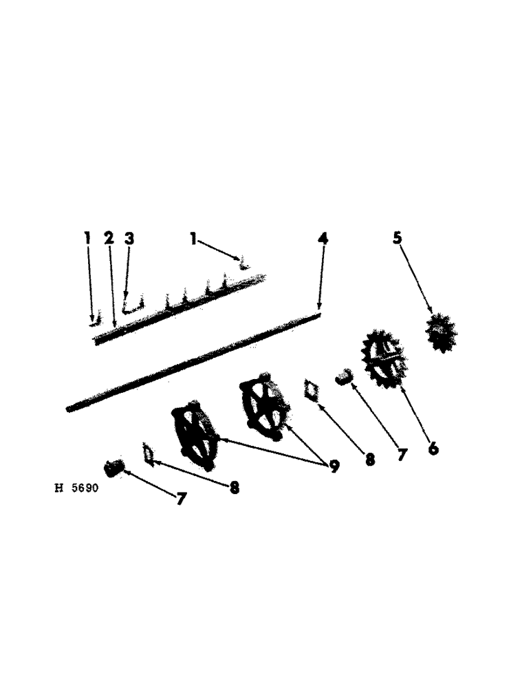 Схема запчастей Case IH 75 - (A-10) - LOWER BEATER 