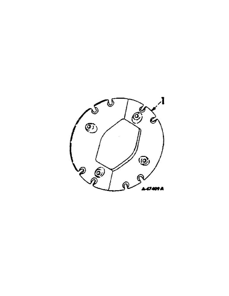 Схема запчастей Case IH 1066 - (15-08) - WHEELS AND TRACTION, REAR WHEEL WEIGHTS, SPLIT TYPE Wheels & Traction