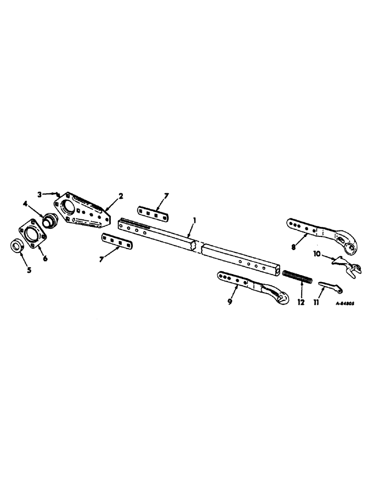 Схема запчастей Case IH 200 - (F-06) - DRIVE, PITMAN 