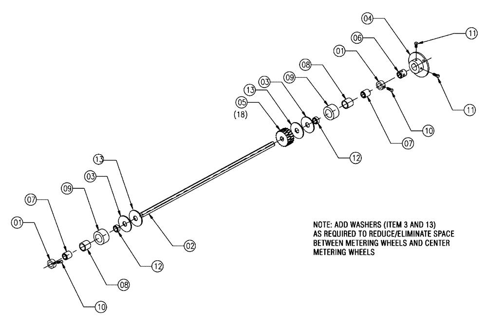 Схема запчастей Case IH 438 - (03-001) - CO-AP WHEELS LOW RATE CO-AP Wheels