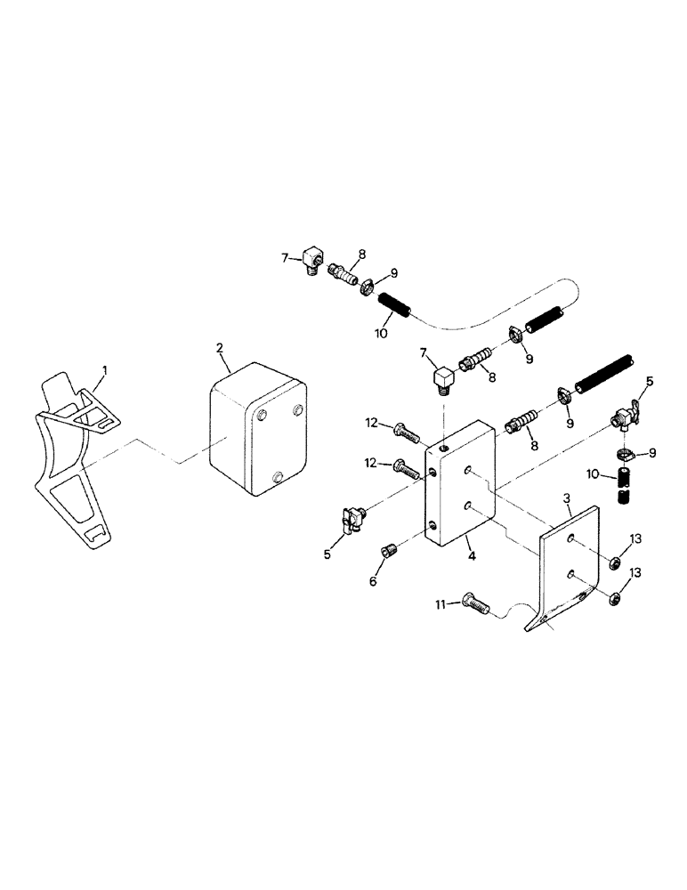Схема запчастей Case IH RC210 - (07-03) - WATER SEPARATOR (02) - FUEL SYSTEM
