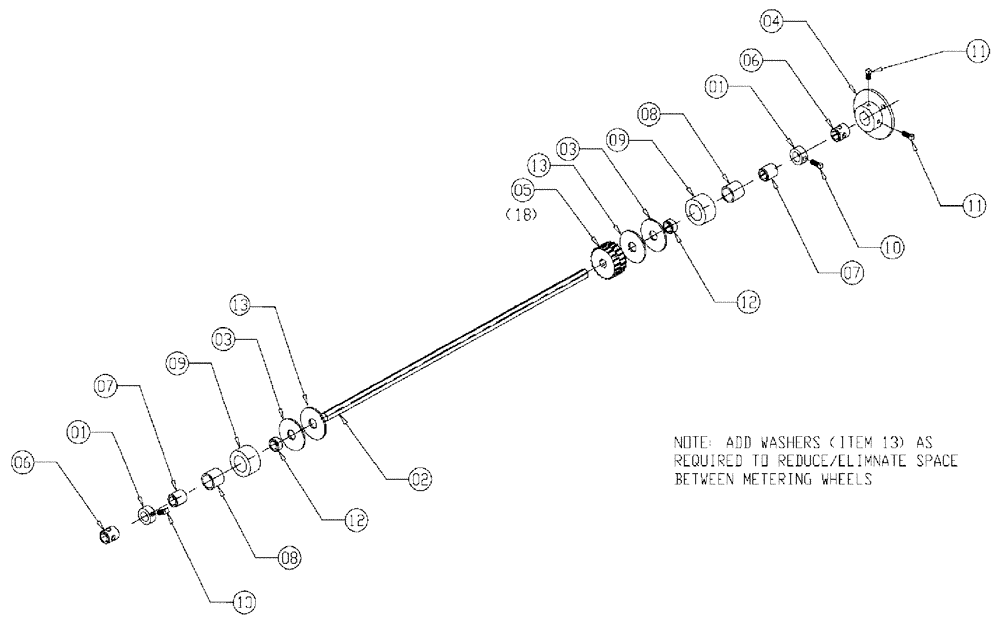 Схема запчастей Case IH 810 - (03-001) - CO-AP WHEELS LOW RATE CO-AP Wheels