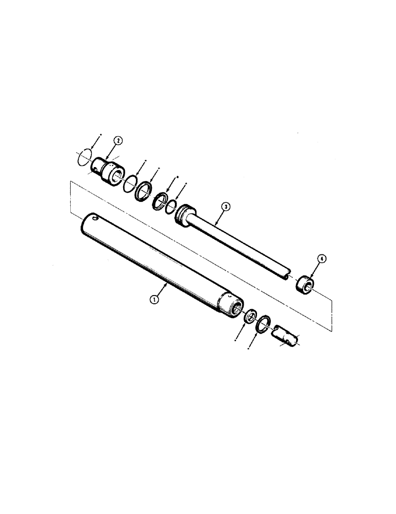 Схема запчастей Case IH 8440 - (26[1]) - HYDRAULIC CYLINDER (07) - HYDRAULICS