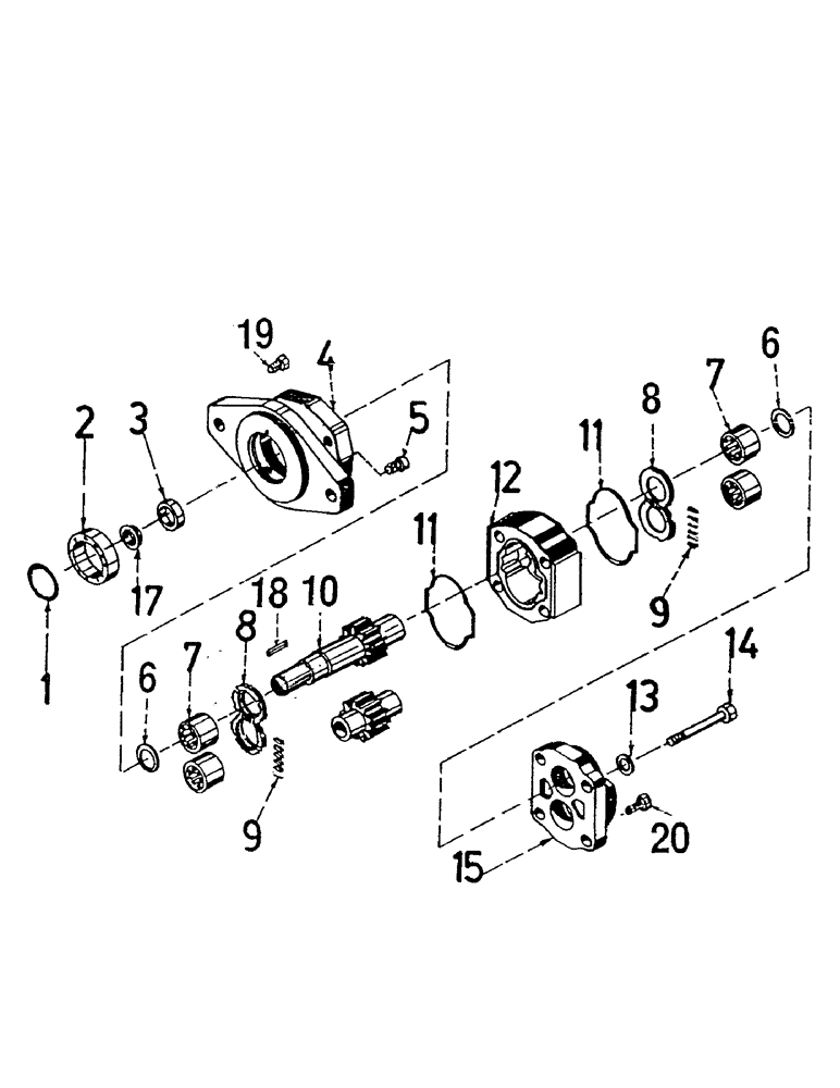 Схема запчастей Case IH 7000 - (B02-40) - HYDRAULICS, MOTOR, TOPPER SEVERING Hydraulic Components & Circuits