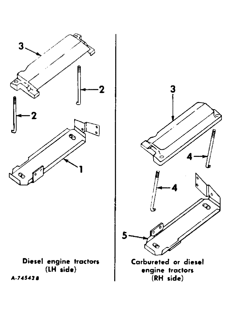 Схема запчастей Case IH 706 - (G-16) - ELECTRICAL SYSTEM, BATTERY TRAY (06) - ELECTRICAL SYSTEMS
