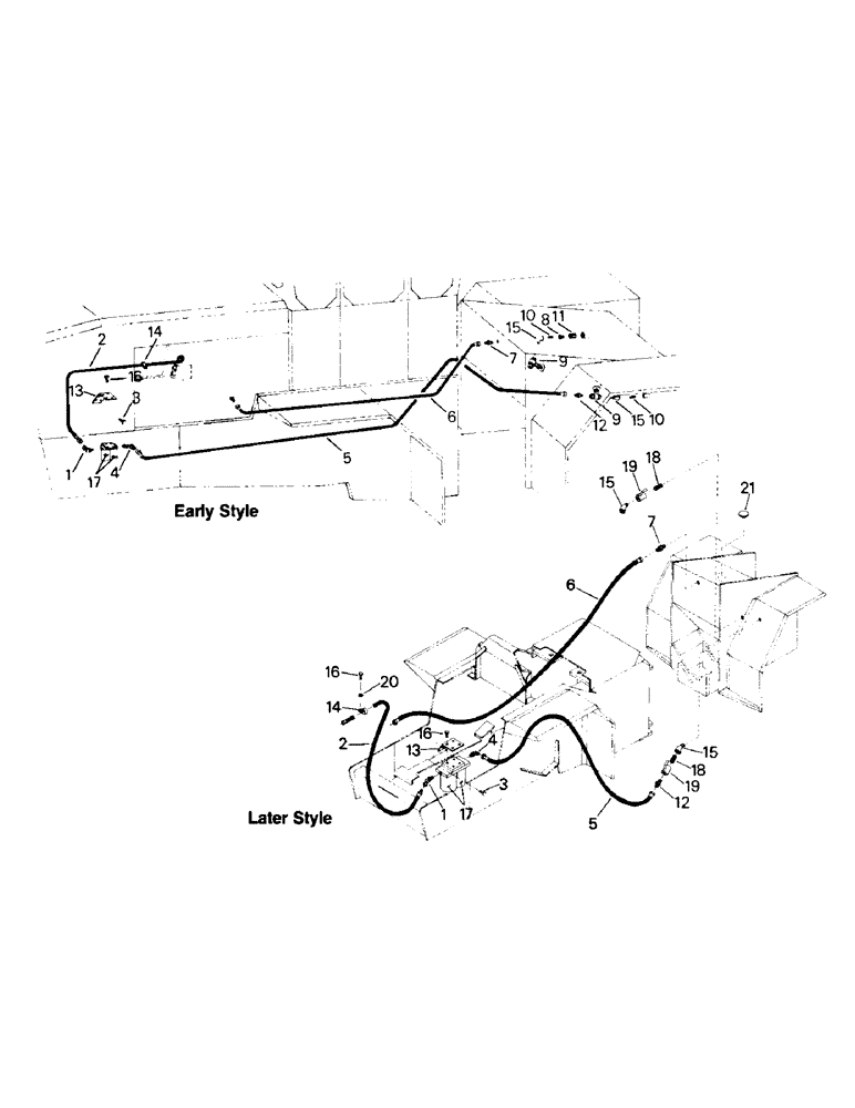 Схема запчастей Case IH ST280 - (07-04) - FUEL SYSTEMS, 903 CUMMINS ENGINES (02) - FUEL SYSTEM