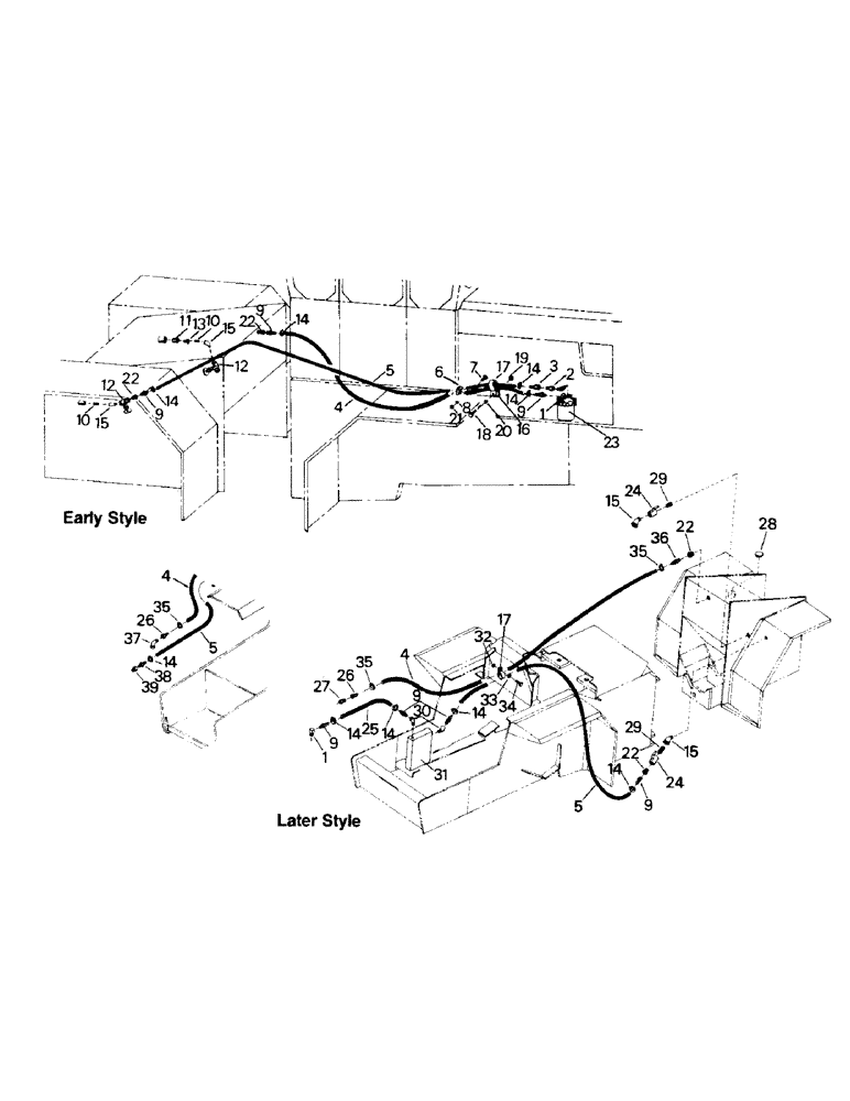 Схема запчастей Case IH ST280 - (07-01) - FUEL SYSTEMS, 3306 CAT ENGINE (02) - FUEL SYSTEM
