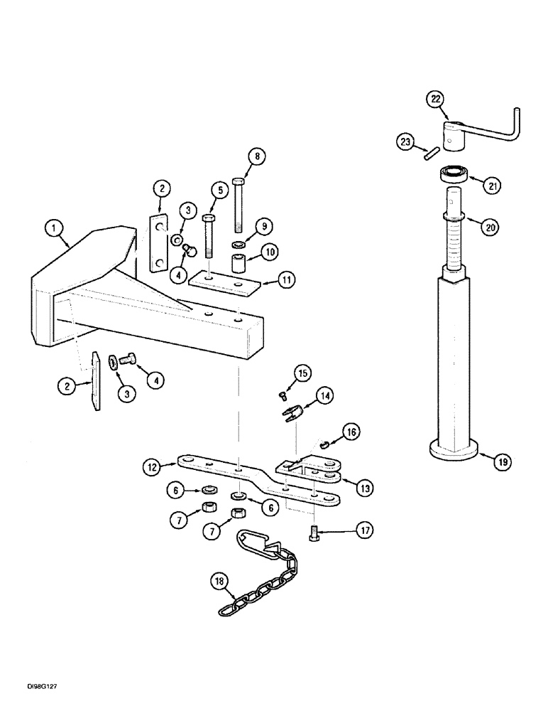 Схема запчастей Case IH 8630 - (2-78) - CHASSIS 