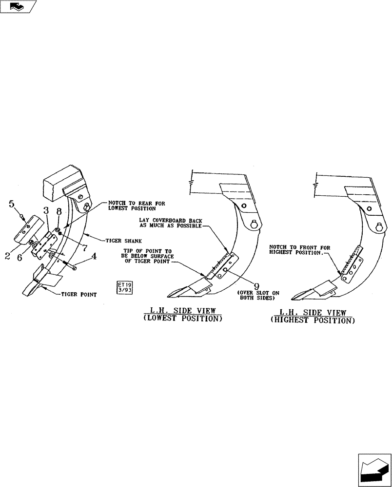 Схема запчастей Case IH 530B - (75.200.08) - 4" COVERING ATTACHMENT (75) - SOIL PREPARATION