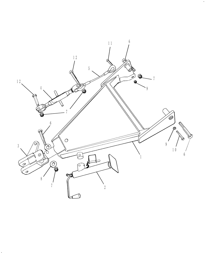 Схема запчастей Case IH 717721456 - (005[01]) - TONGUE HITCH (01) - PTO DRIVE SHAFT