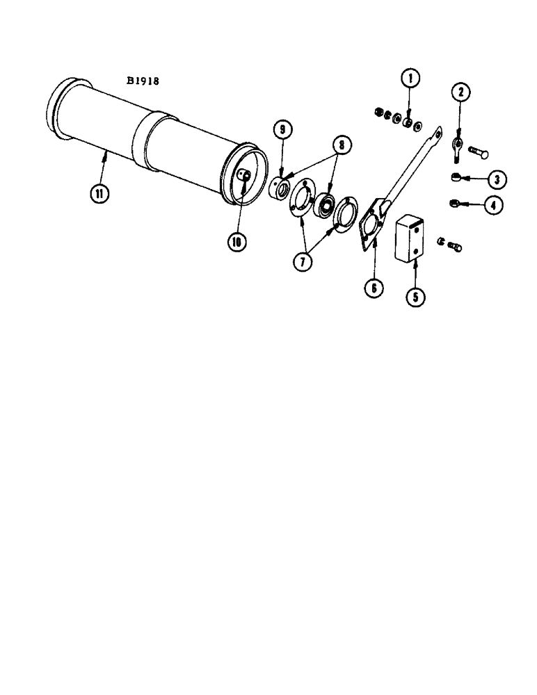 Схема запчастей Case IH 1060 - (102) - FEED RAKE LOWER SHAFT (60) - PRODUCT FEEDING
