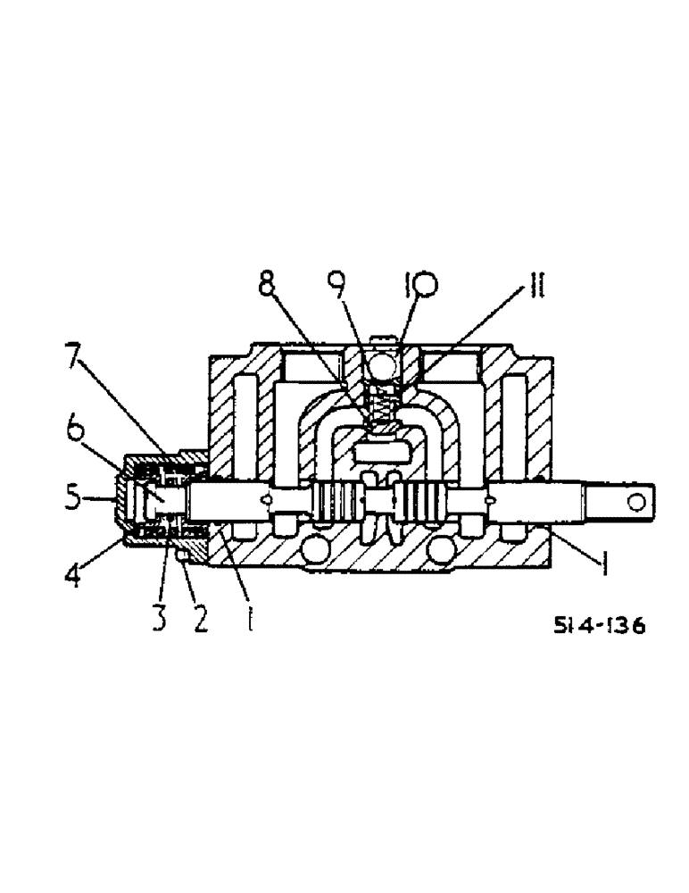 Схема запчастей Case IH 454 - (10-48) - DOUBLE ACTING AUXILIARY VALVE ASSY, UP TO 454/008981, UP TO 2400/000791 (07) - HYDRAULICS