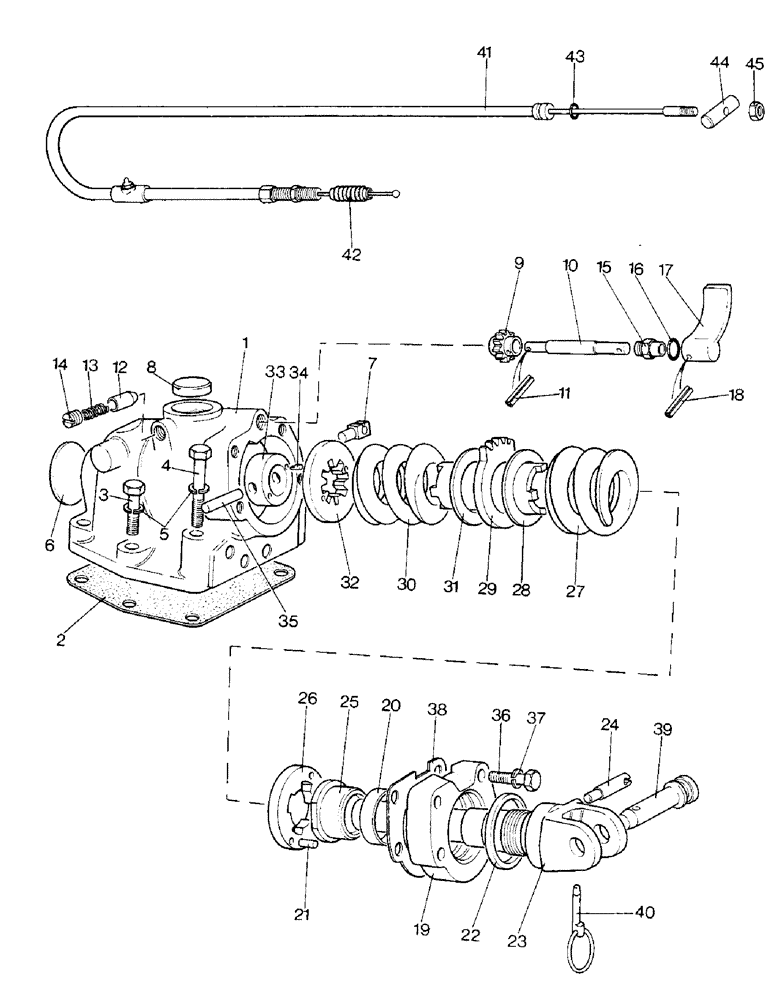 Схема запчастей Case IH 1390 - (L-07) - SELECTIVE SENSING (09) - IMPLEMENT LIFT