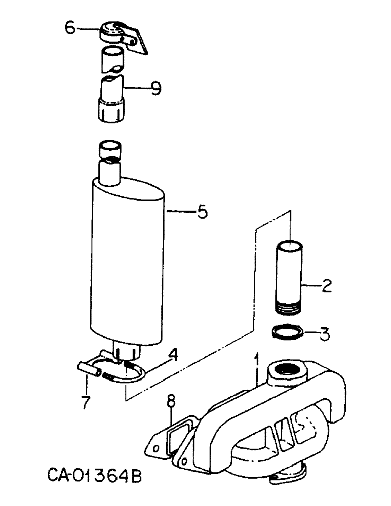 Схема запчастей Case IH 2500 - (12-07) - POWER, VERTICAL EXHAUST, GASOLINE ENGINE TRACTORS Power