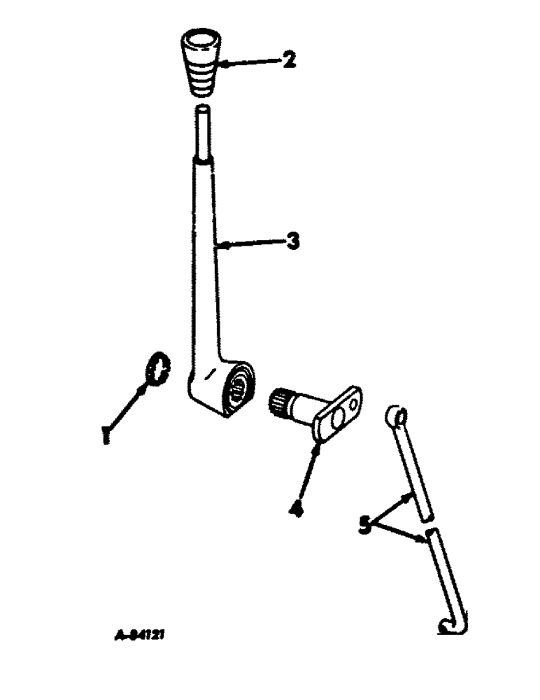 Схема запчастей Case IH 2656 - (H-19) - CONTROLS, FORWARD AND REVERSE DRIVE CONTROLS, TRACTORS WITH STANDARD TRANSMISSION Controls