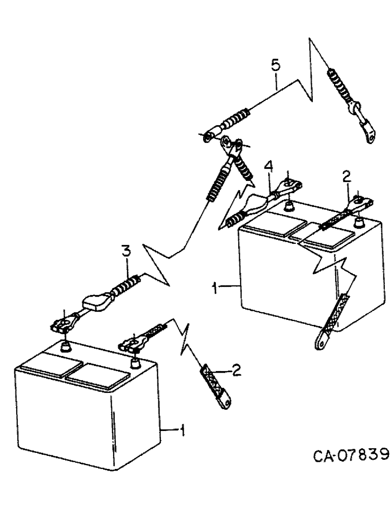 Схема запчастей Case IH 5488 - (08-18) - ELECTRICAL, BATTERY AND CONNECTIONS (06) - ELECTRICAL