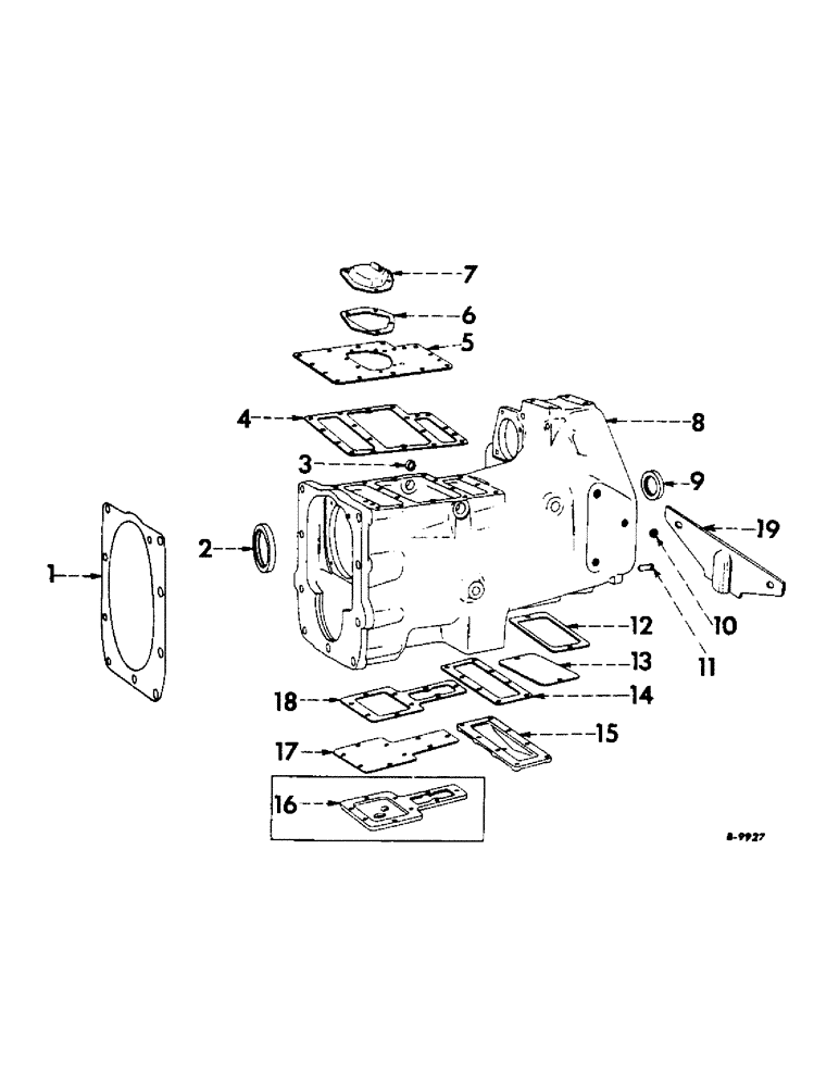 Схема запчастей Case IH 330 - (113) - CLUTCH, CLUTCH HOUSING AND COVERS, INTERNATIONAL 330 (03.1) - CLUTCH