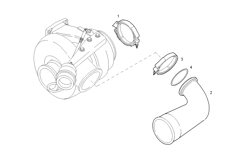 Схема запчастей Case IH F3BE0684A B002 - (2423.000) - AIR LINES 
