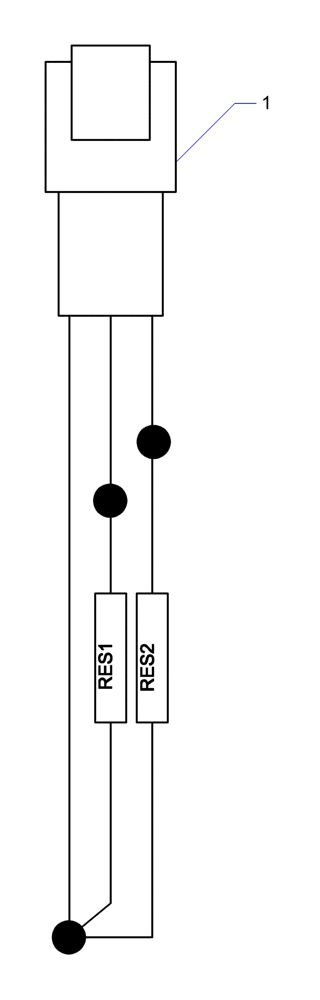 Схема запчастей Case IH 1260 - (55.512.06) - ELECTRICAL - RESISTOR MODULE HARNESS (55) - ELECTRICAL SYSTEMS