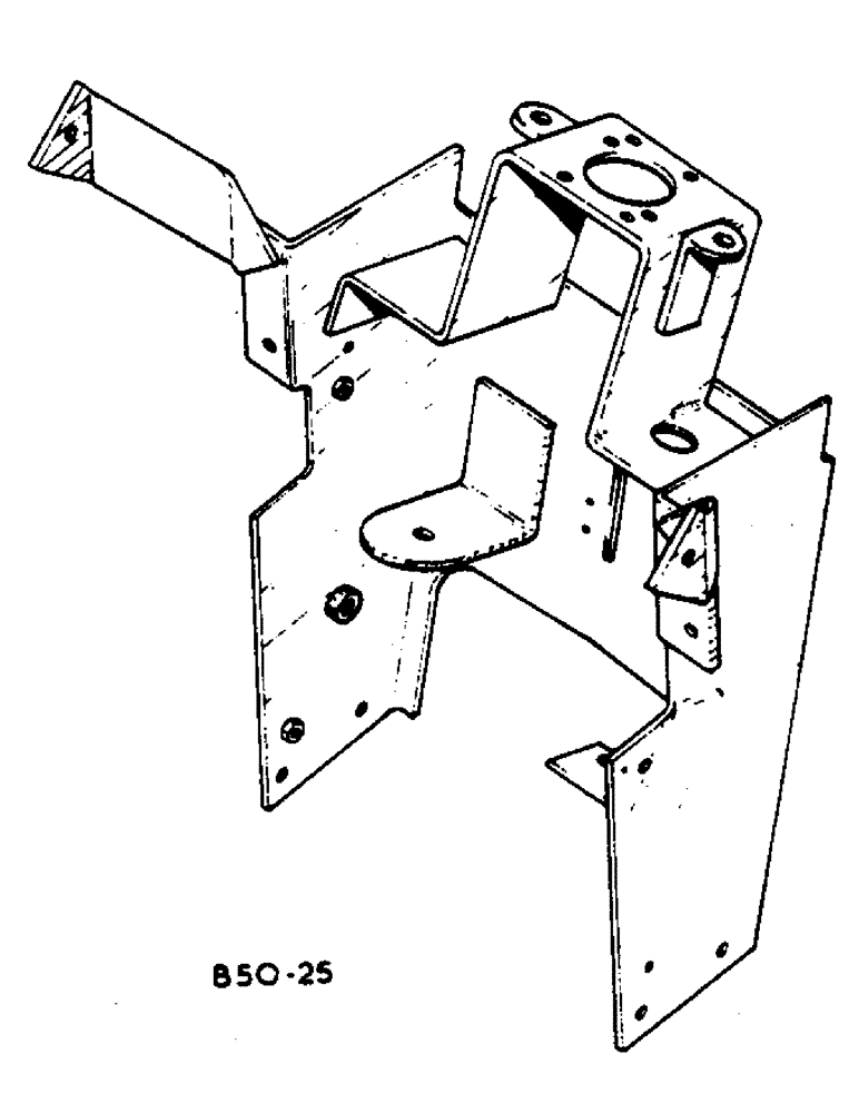 Схема запчастей Case IH HYDRO 84 - (13-07) - SUPERSTRUCTURE, STEERING SUPPORT (05) - SUPERSTRUCTURE