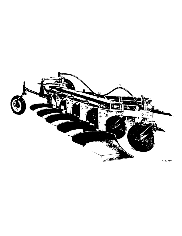 Схема запчастей Case IH 512 - (X-01) - 512 FIVE-FURROW 