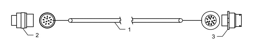 Схема запчастей Case IH 1250 - (55.100.14) - ELECTRICAL - HARNESS, LIQUID FERTILIZER EXTENSION 87714197 (55) - ELECTRICAL SYSTEMS