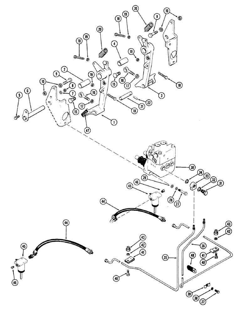 Схема запчастей Case IH 870 - (188) - POWER BRAKE SYSTEM (07) - BRAKES