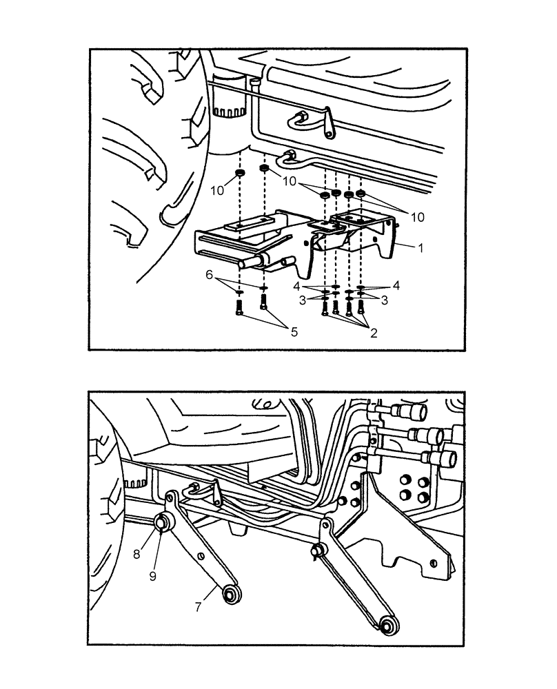 Схема запчастей Case IH MW84R - (012.01) - AUB497080 SPACER KIT W/R4 TIRES 