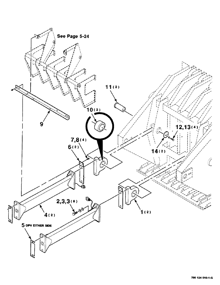 Схема запчастей Case IH 8590 - (05-20) - PLUNGER CONNECTING ROD ASSEMBLY (13) - FEEDER