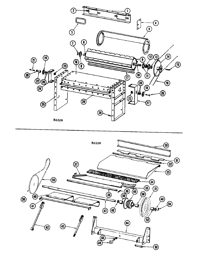 Схема запчастей Case IH 1060 - (304) - DEFOLIATED ALFALFA ATTACHMENT (88) - ACCESSORIES