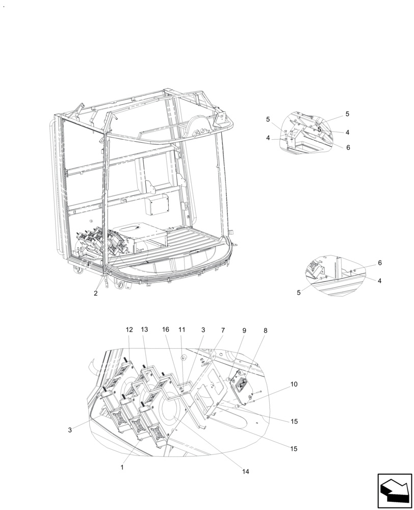 Схема запчастей Case IH A8000 - (55.512.BP) - ELECTRONIC MODULE (55) - ELECTRICAL SYSTEMS