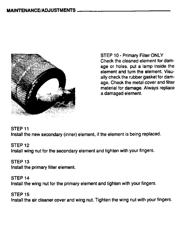 Схема запчастей Case IH 6590TA - (039) - MAINTENANCE, ADJUSTMENTS 