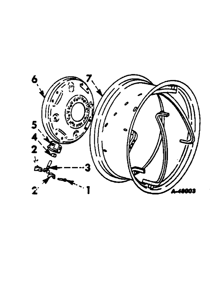 Схема запчастей Case IH HYDRO 84 - (15-08) - WHEELS AND TRACTION, POWER ADJUSTED REAR WHEELS, UTILITY TRACTORS BUILT PRIOR TO 1982 Wheels & Traction