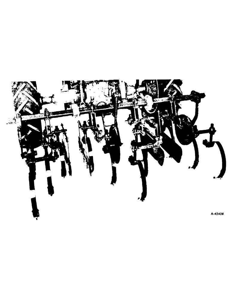 Схема запчастей Case IH 259 - (N-1) - 259 REAR MOUNTED CULTIVATOR 