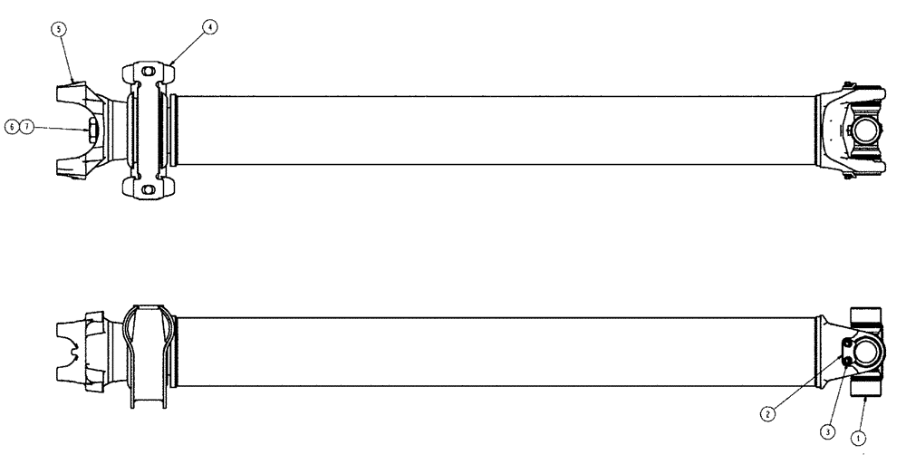 Схема запчастей Case IH FLX4510 - (03-012) - DRIVELINE SERVICE PARTS (03) - TRANSMISSION