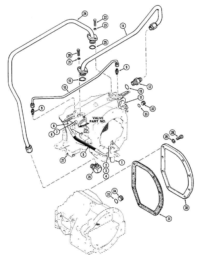 Схема запчастей Case IH 1370 - (190) - HYDRAULICS, RIGHT HAND STANDARD REMOTES, WITH OPTIONAL LEFT HAND REMOTES CIRCUITRY (08) - HYDRAULICS