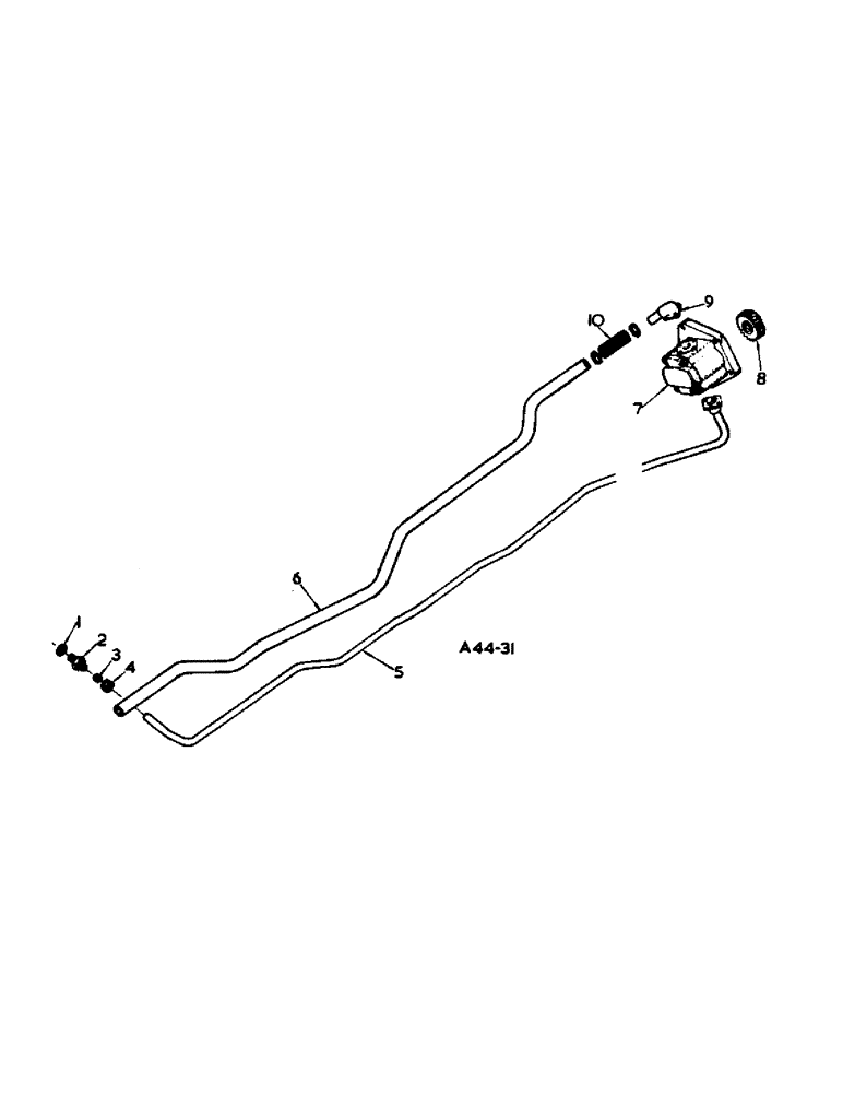 Схема запчастей Case IH 2300 - (5-08) - HYDRAULIC ATTACHMENTS, PUMP, SUCTION, AND PRESSURE PIPES, HYDRAULIC LIFT ATTACHMENT, VARY TOUCH (07) - HYDRAULIC SYSTEM
