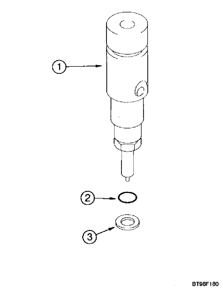 Схема запчастей Case IH MX240 - (3-042) - FUEL INJECTION, NOZZLE, MX240, MX270, 6TAA-8304 EMISSIONS CERTIFIED ENGINE (03) - FUEL SYSTEM