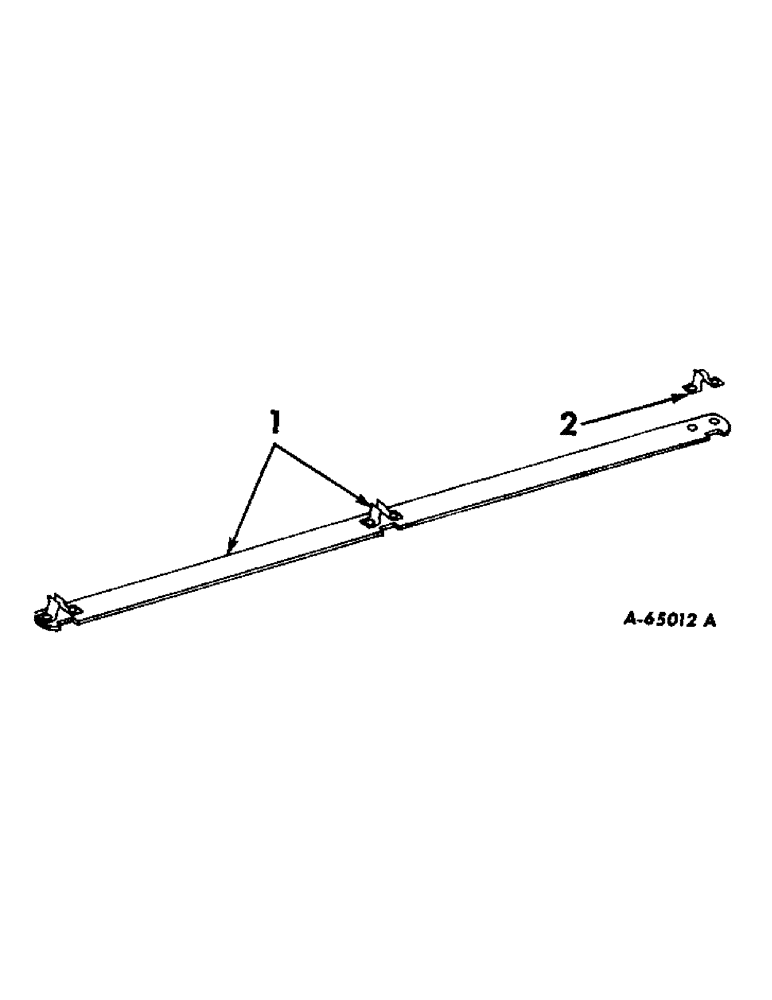 Схема запчастей Case IH 403 - (305) - CONCAVE FILLER BAR, SNAP ON TYPE, SERIAL NO. 2195 AND BELOW (88) - ACCESSORIES