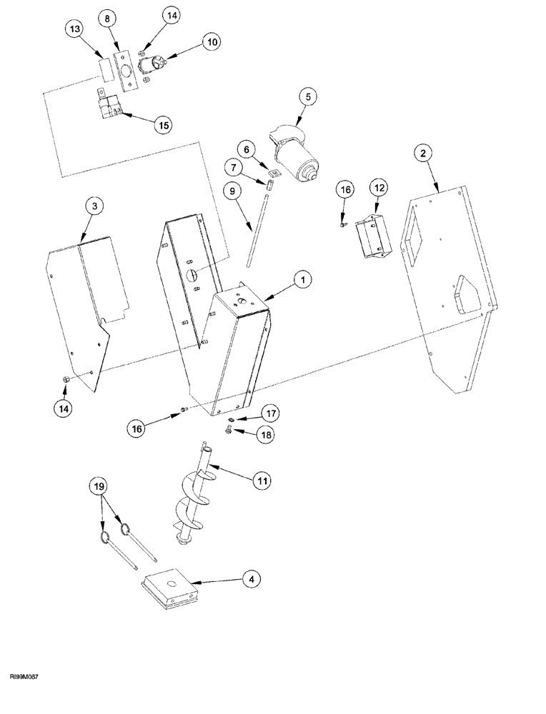 Схема запчастей Case IH AFS - (02-48) - PACKAGE - BY-PASS MOISTURE SENSOR WITHOUT SENSOR (2100 & 2300 COMBINES WITH 2000 MONITOR SYSTEM) (88) - ACCESSORIES