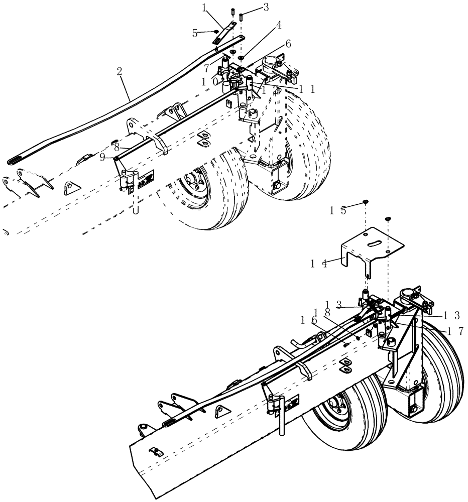 Схема запчастей Case IH 800 - (39.100.08) - LOCKING CASTER (50) PART 2 OF 2 (39) - FRAMES AND BALLASTING