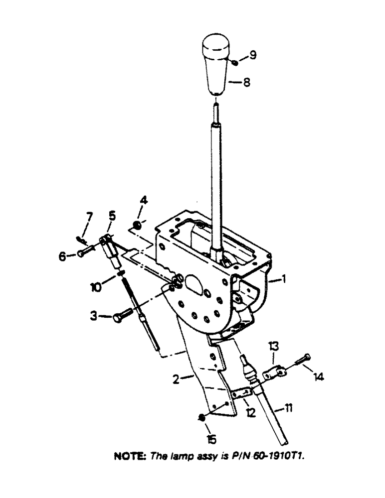 Схема запчастей Case IH 9170 - (01-33) - THROTTLE CONTROL ASSEMBLY (10) - CAB