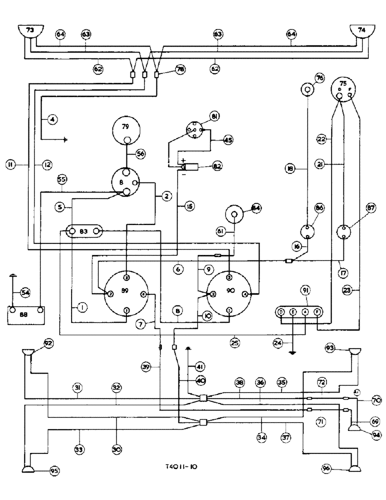 Схема запчастей Case IH 276 - (7-18) - ELECTRICAL SYSTEM, HI-CLEAR, PETROL (04) - ELECTRICAL SYSTEMS