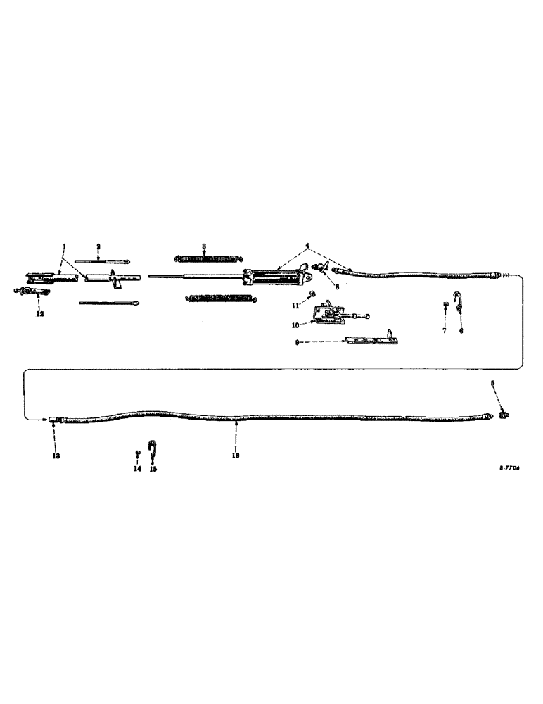 Схема запчастей Case IH 2-PR - (095) - HYDRAULIC LIFT ATTACHMENT (35) - HYDRAULIC SYSTEMS