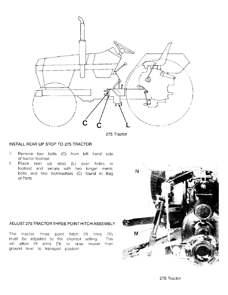 Схема запчастей Case IH 72MS - (15) - PREPARATION OF TRACTOR - CONTINUED 