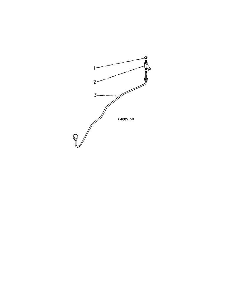 Схема запчастей Case IH 276 - (4-11[1]) - FUEL PIPES, PETROL (03) - FUEL SYSTEM