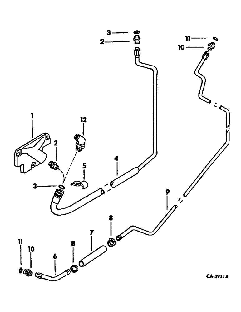 Схема запчастей Case IH 574 - (10-25) - HYDRAULICS, POWER SUPPLY TRACTORS WITH INTERNAL PUMPS (07) - HYDRAULICS