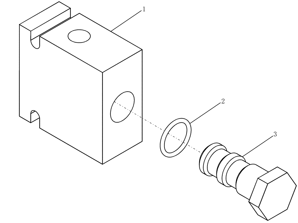Схема запчастей Case IH 30 - (35.114.01) - PILOT OPERATED CHECK VALVE (35) - HYDRAULIC SYSTEMS